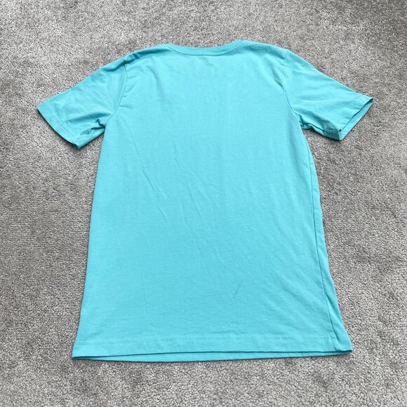 Jordan Air Embroidered T-Shirt Kids Boys XL Blue Short Sleeve Jump Man Crew Tee - Picture 2 of 11